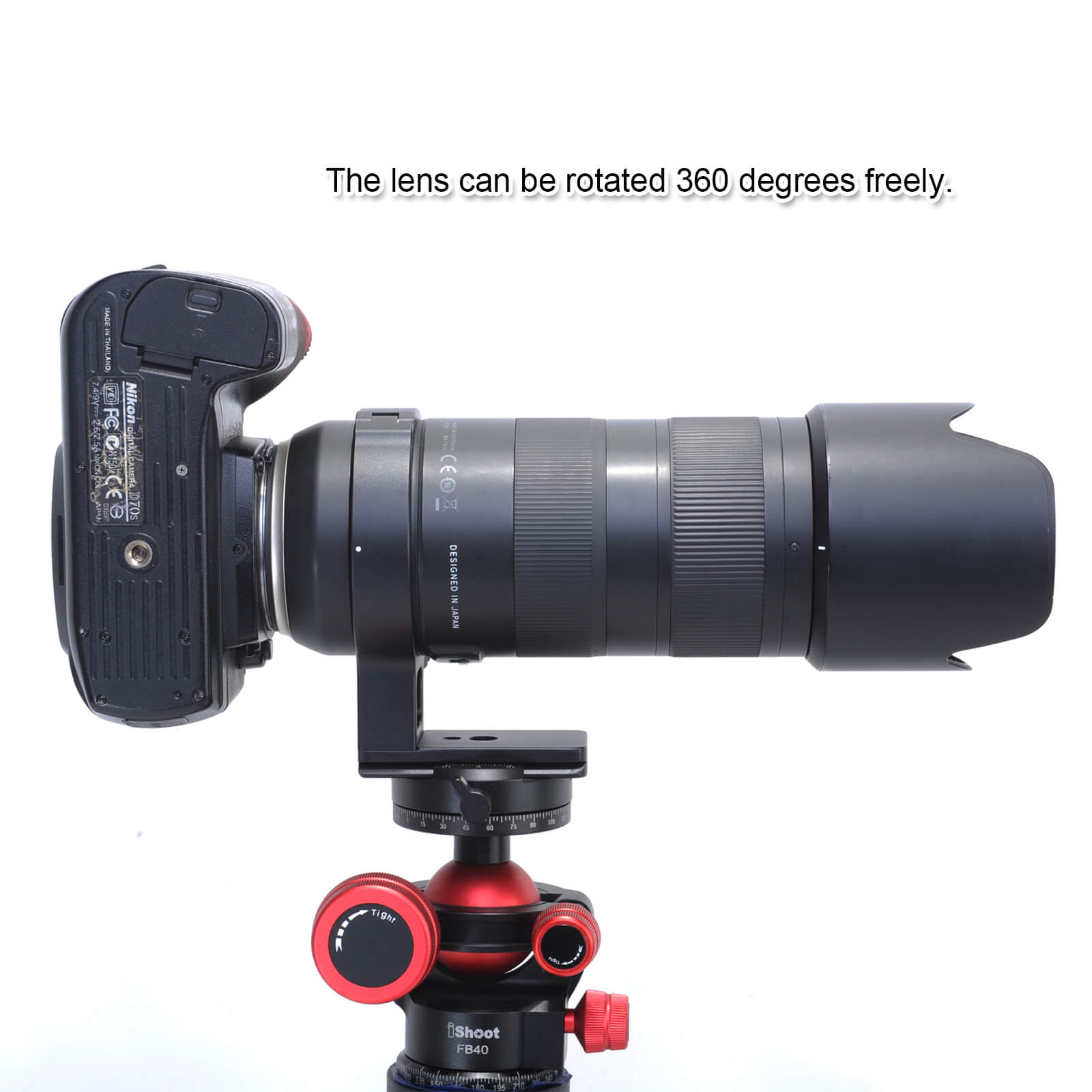 IShoot Tripod Mount Ring For Tamron 100-400mm F/4.5-6.3 Di VC USD Lens (A035)