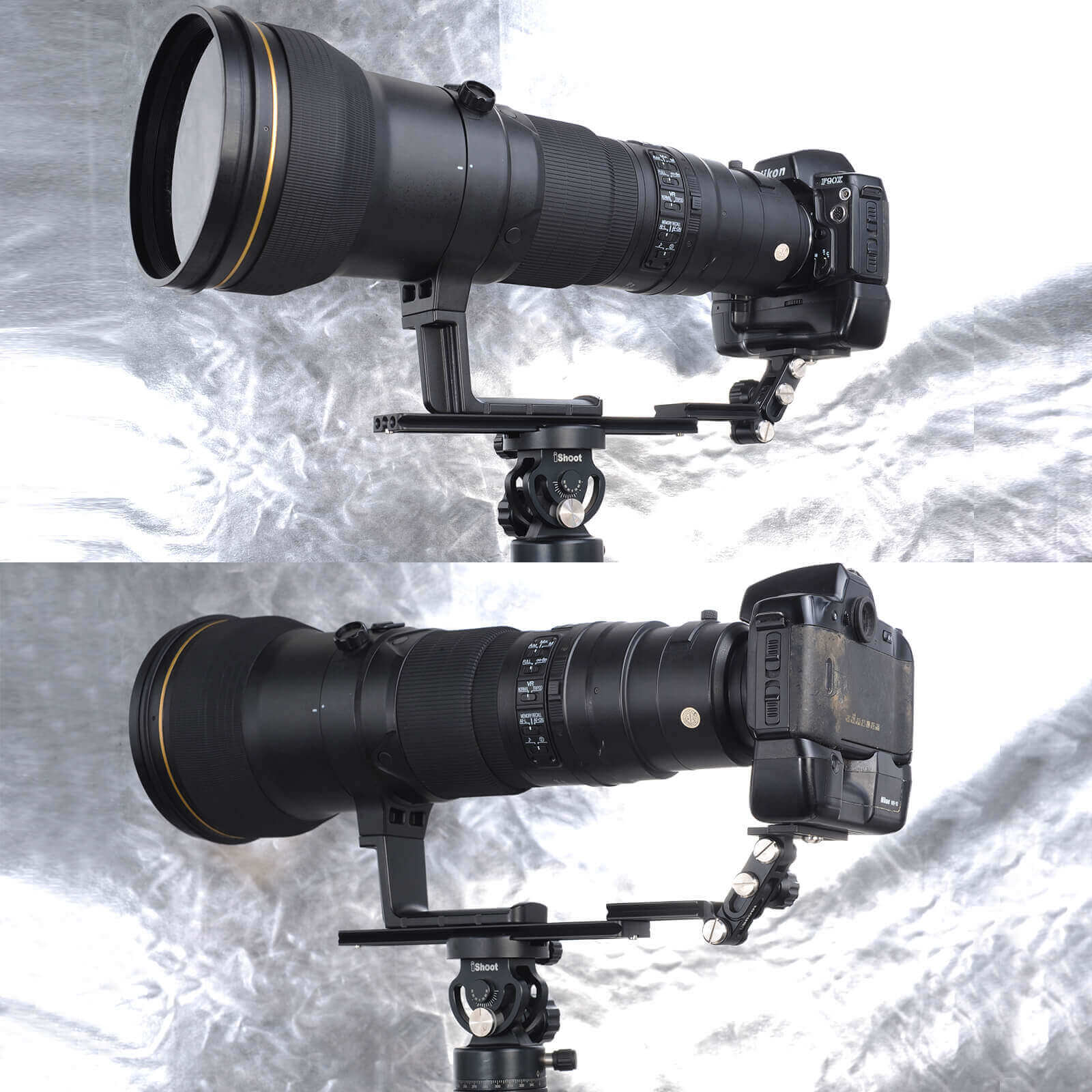 Telephoto Zoom Lens Bracket Long Focus Lens Support Holder for Tripod